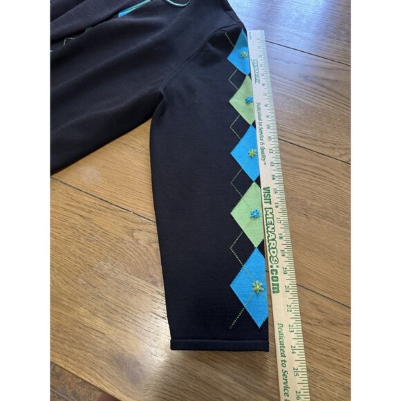 Alfred Dunner One Piece Cardigan Sweater Women Size 2X Embroidered Office Career - Picture 6 of 11